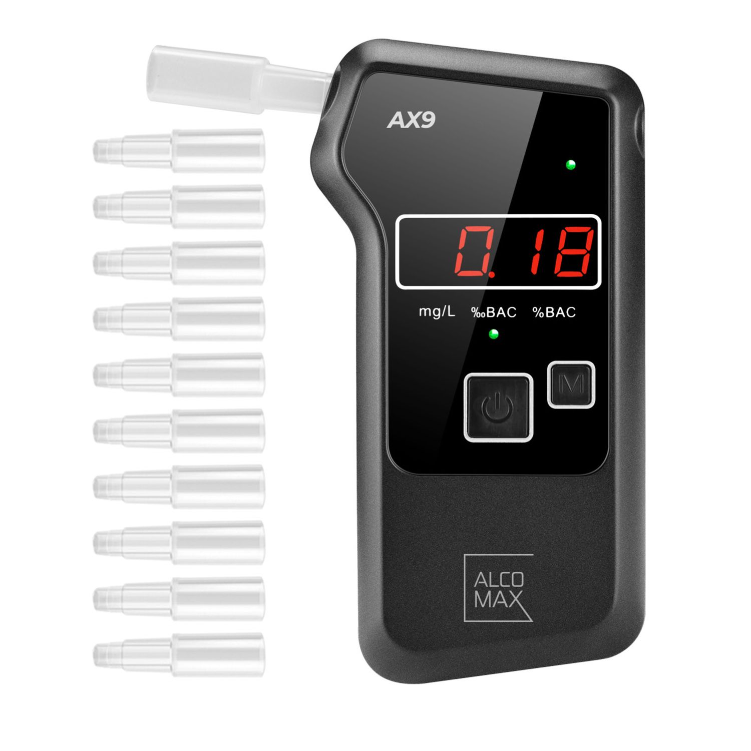 Alkomat AX9 Elektrochemiczny Z PLATYNĄ
