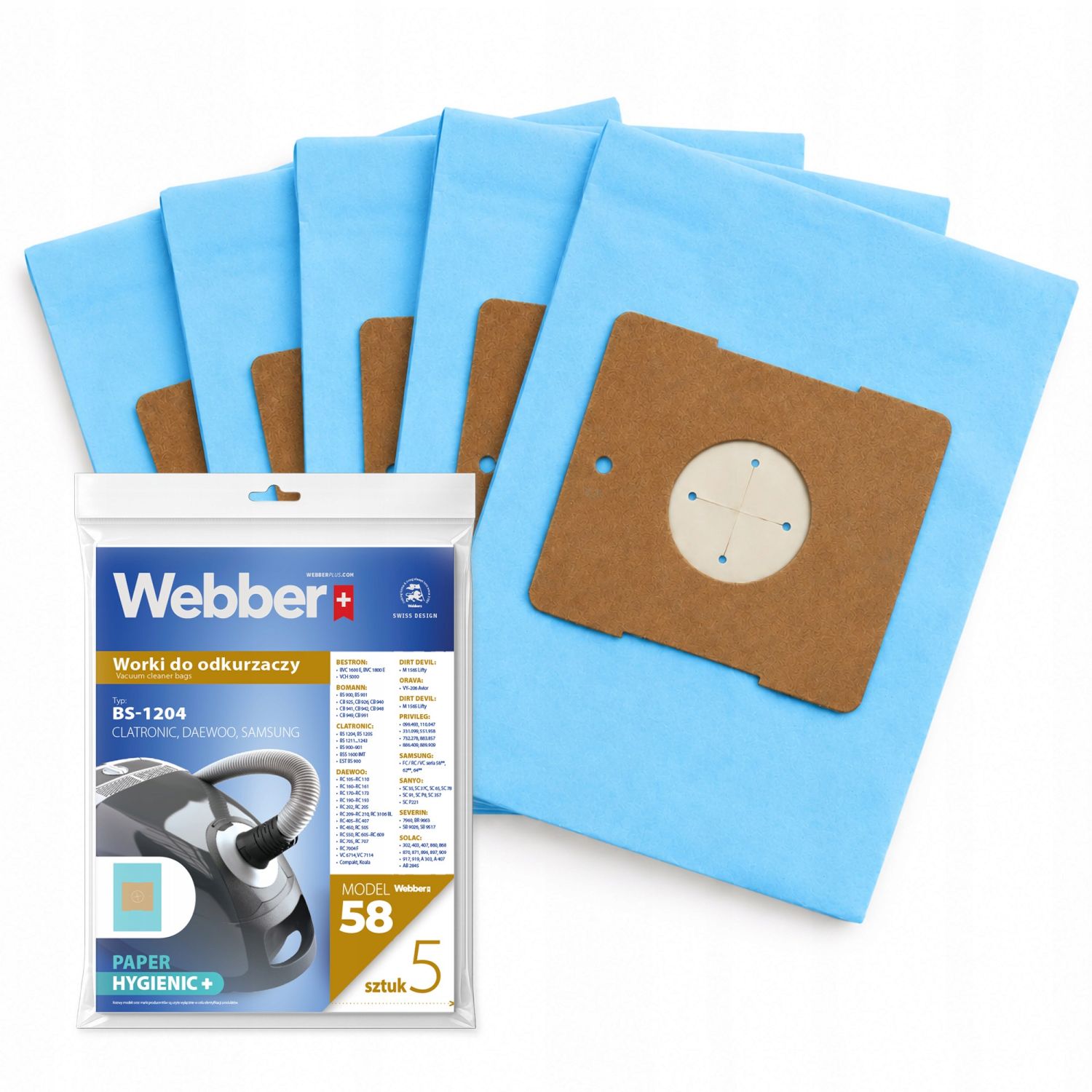 Worki SAMSUNG/Clatronic/Daewoo (58 Multi Layer Paper)