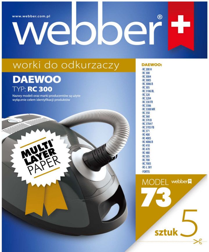 Worki Daewoo RC300 (73 Multi Layer Paper)
