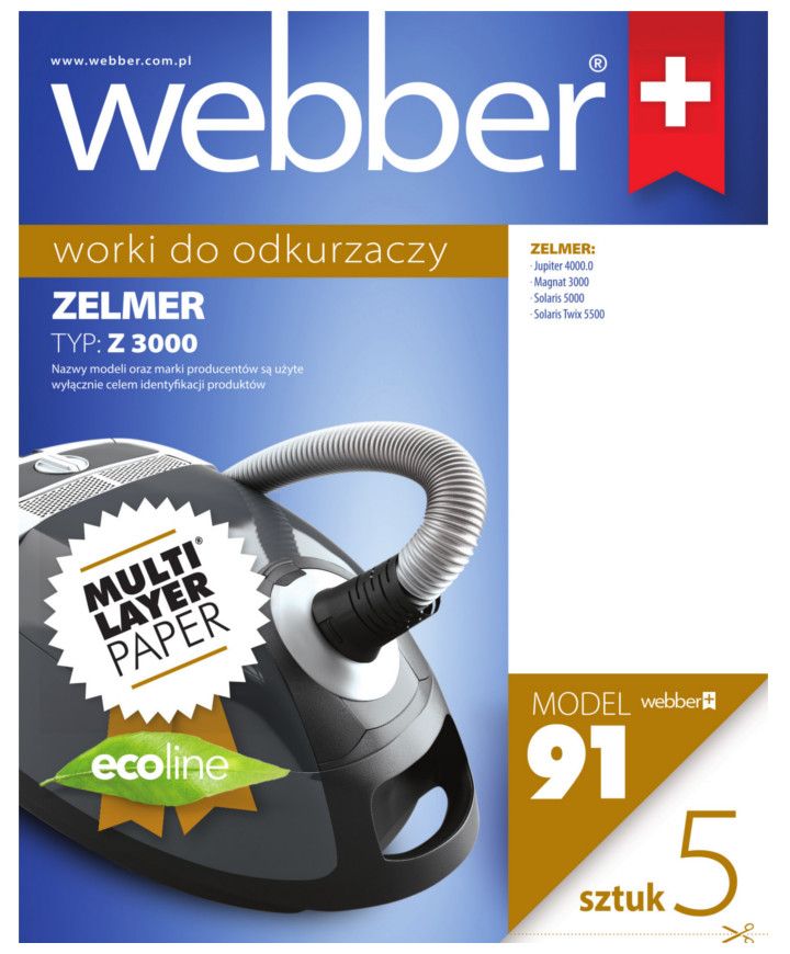 Worki Zelmer 3000 (91 Multi Layer Paper)