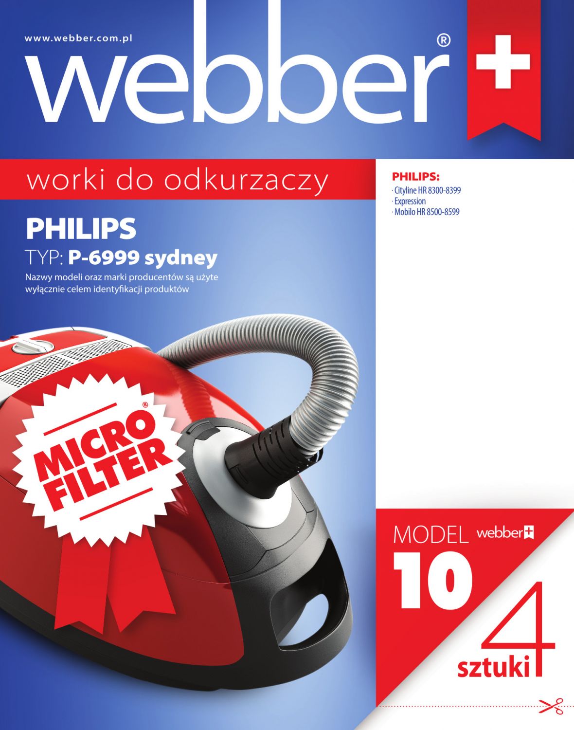 Worki PHILIPS/Sydney P6999 (10 Micro Filter)